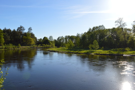 Rzeka Pisa, Podlasie