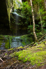 Creek fall at Split Rock Track, Meander, Tasmania