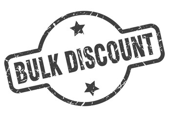 bulk discount sign