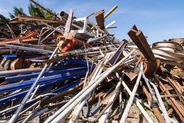 Collecte de déchets métalliques