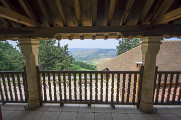 Chrysoroyiatissa Monastery in Cyprus