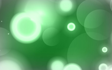 Obraz premium Abstract background with blurred circles