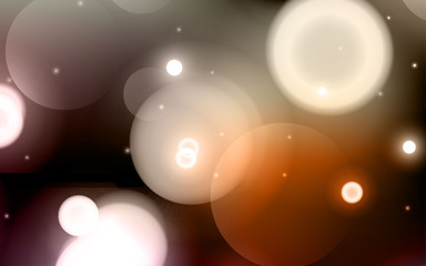 Abstract background with blurred circles