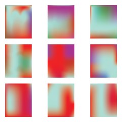 Fototapeta premium Bright blurred graphics from various combinations of colors and shades.