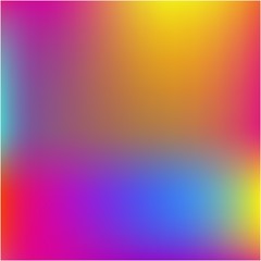 Bright blurred graphics from various combinations of colors and shades.