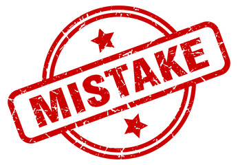 mistake