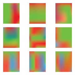 Fototapeta premium Futuristic work of art performed by simple techniques.