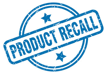 product recall grunge stamp