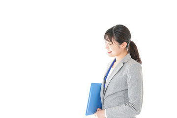 書類を持つビジネスウーマン