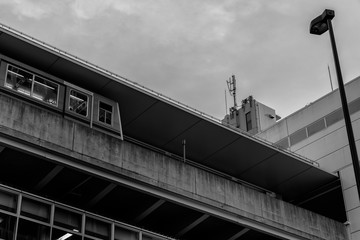 Fototapeta premium 高架鉄道