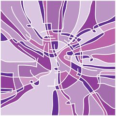 Abstract decorative Lilac path structure, modern background.