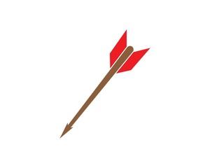 target arrow vector,icon logo illustration