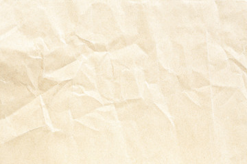 Old Crumpled brown paper texture