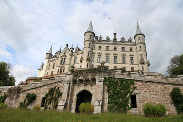 Fototapeta na wymiar Dunrobin Castle-Schottland