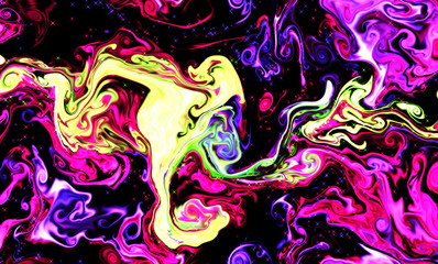 Magic space texture, pattern, looks like colorful smoke