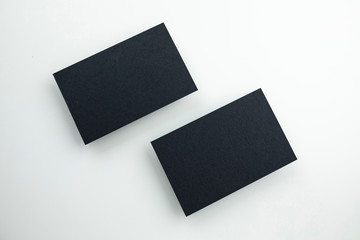 Blank business cards 