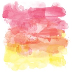 Abstract watercolor art background illustration