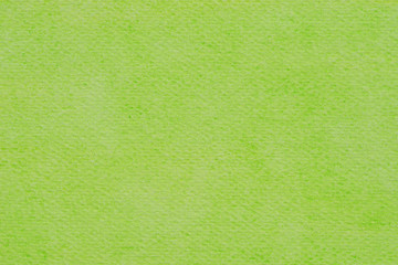 Fototapeta na wymiar green watercolor painted on paper background texture macro