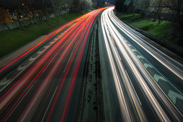 Highway Road Long Exposure