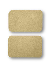 Blank business cards