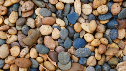 smooth pebbles stone background