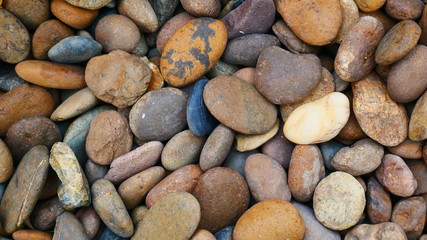 brown stone background, pebble beach stone