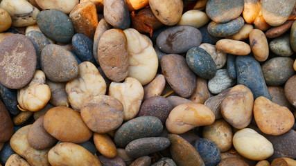 brown stone background, pebble beach stone