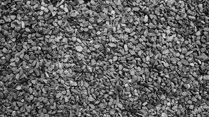 asphalt stone texture background, gray small stone texture