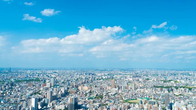 東京風景　タイムラプス　2019年　春