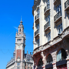 Obraz premium Lille (France) / Beffroi du Vieux-Lille