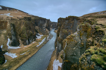 Fjadrargljufur, canyon