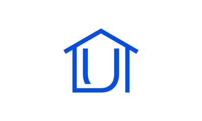 letter u home icon