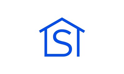 letter s home icon