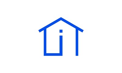 letter i home icon