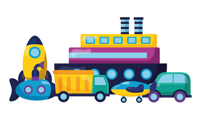 Naklejka premium kids toys design