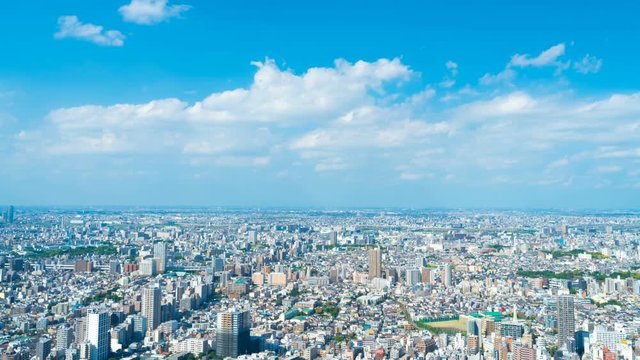 東京風景　タイムラプス　2019年　春