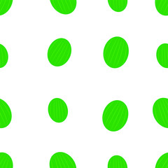 EPS 10 vector. Seamless pattern with watermelon on white background.