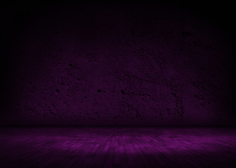 cement wall and wooden floor background image, You can put any image on this background