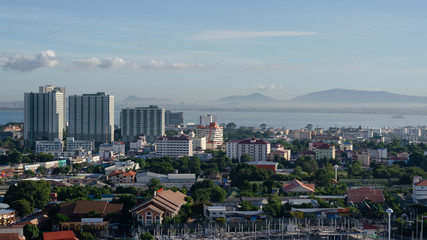Naklejka premium Pattaya City