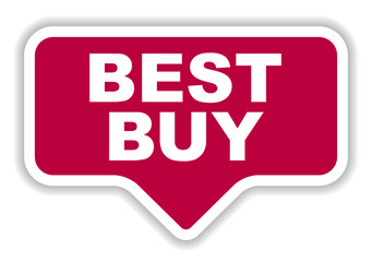 red vector banner best buy