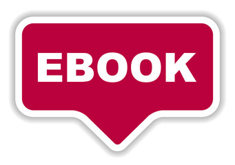 red vector banner ebook