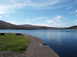 lake in mountains