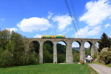 Zeleznicni Railway Viaduct near liberec in Czech Republic