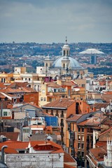Fototapeta premium Madrid rooftop view