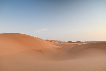 Fototapeta na wymiar Wahiba Sands Wüste
