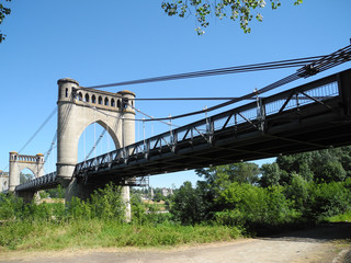 Brücke bei Langeais, Frankreich