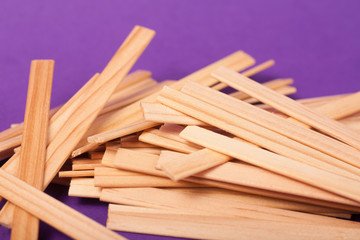 wooden sticks