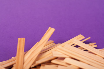wooden sticks