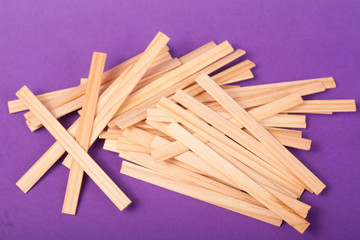 wooden sticks