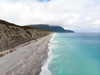 変わったビーチ